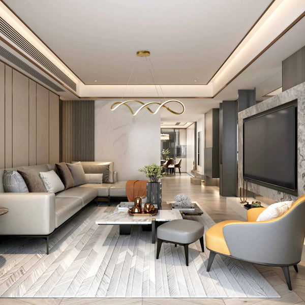 Elegant Infinity LED Pendant Light
