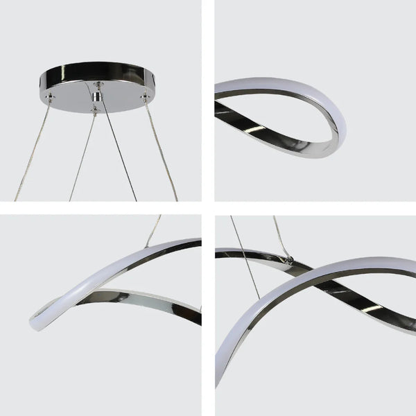 Elegant Infinity LED Pendant Light