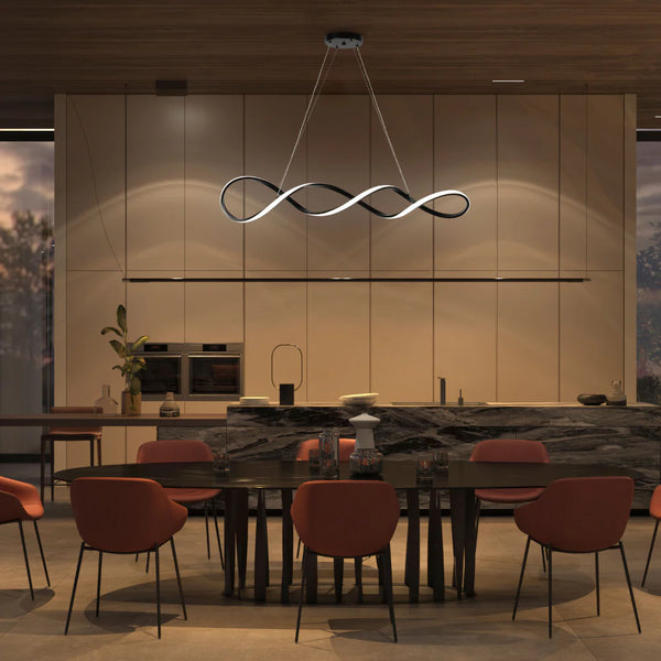 Elegant Infinity LED Pendant Light