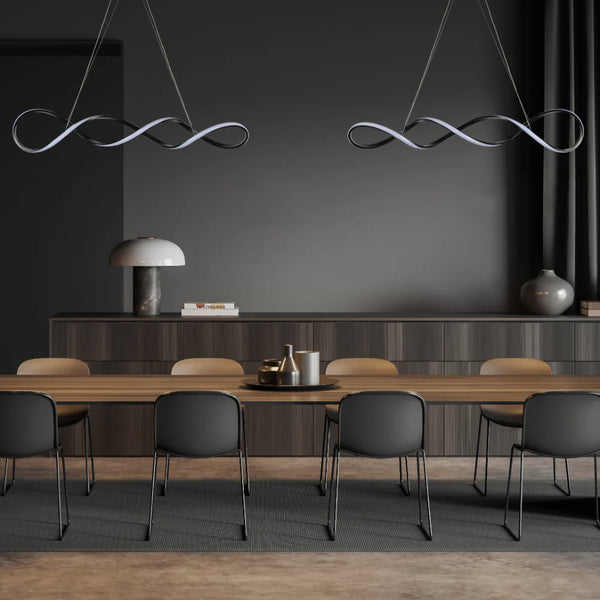 Elegant Infinity LED Pendant Light