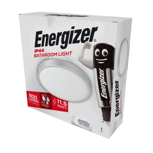 S12514 Energizer 11.5W 250mm Bathroom Light - 900 Lumen - 4,000K (Cool White)