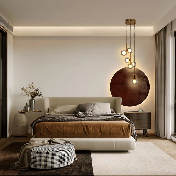 Ethereal Glow Cluster Pendant Light