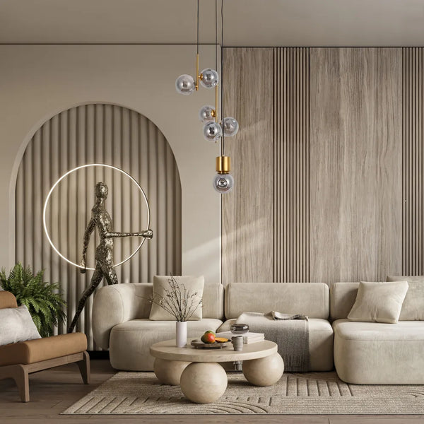 Ethereal Glow Cluster Pendant Light