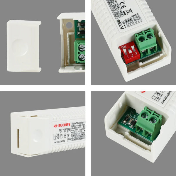 Euchips Triac Dimmable LED Driver 9-33V 150-300mA 10W