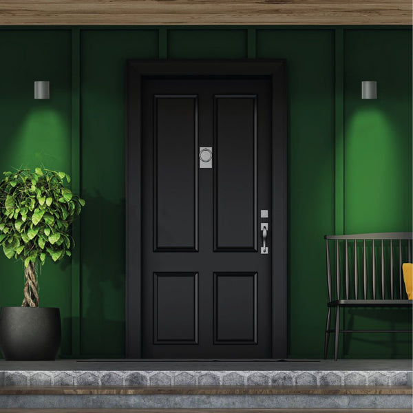 Up-Down Outdoor Wall Lamp IP54 GU10 Light Grey