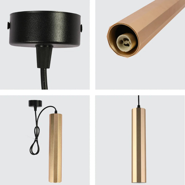 Faceted Pendant Downlight GU10
