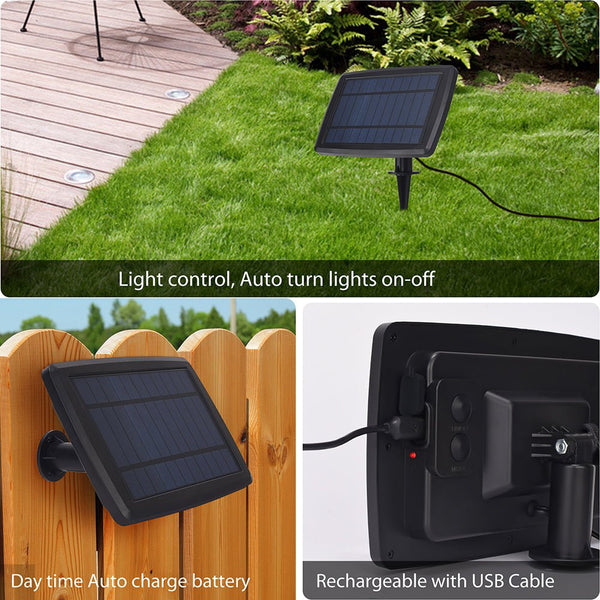 Castor Solar LED Bulb String 25pcs Globe 7.6m USB Weatherproof Festoon Light