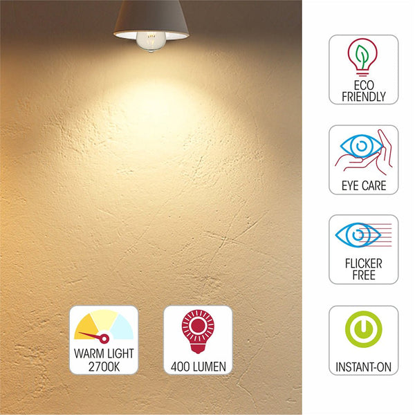 LED Filament ST64 Edison Bulb E27 Edison Screw