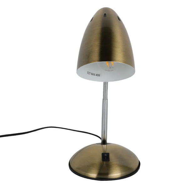Flex Neck Metal Desk Lamp