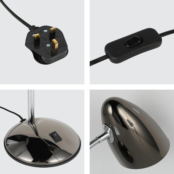 Flex Neck Metal Desk Lamp
