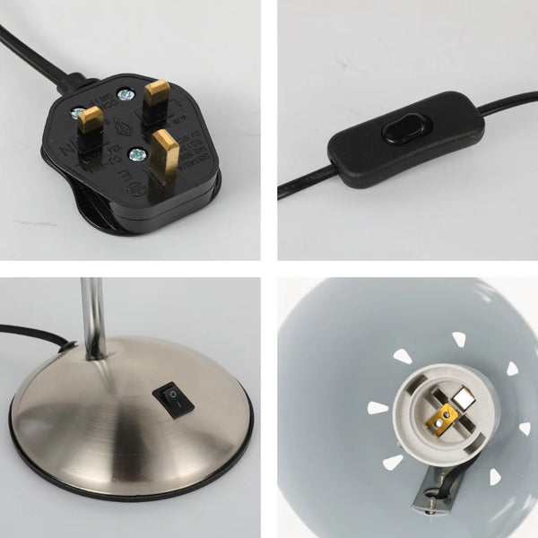 Flex Neck Metal Desk Lamp