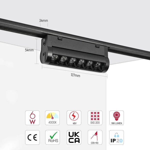 FlexBeam Laser Blade Linear Magnetic Track Light