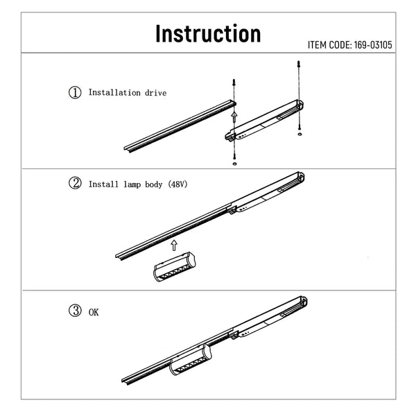 FlexBeam Laser Blade Linear Magnetic Track Light