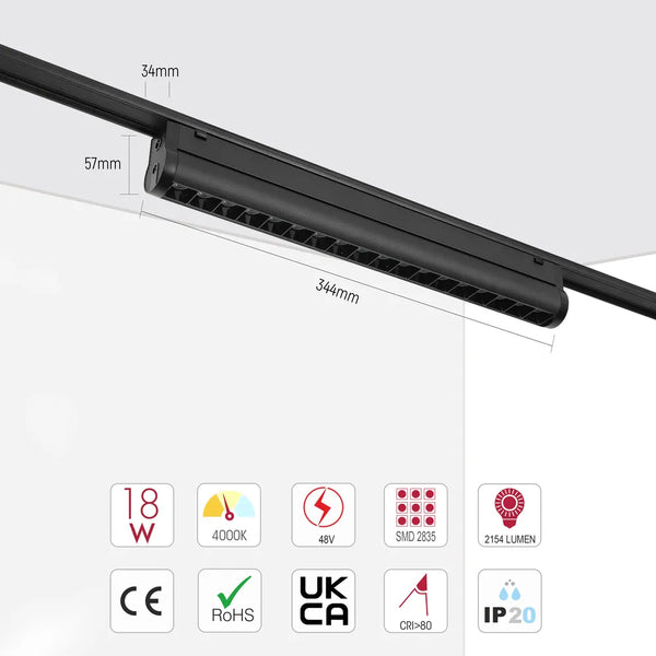 FlexBeam Laser Blade Linear Magnetic Track Light