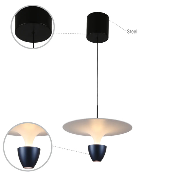 Fountain LED Pendant Light 8W