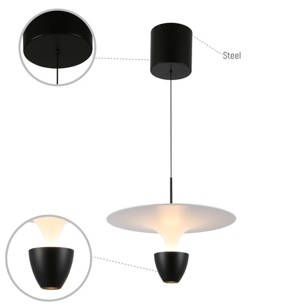 Fountain LED Pendant Light 8W