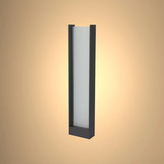 Framed LED Outdoor Pathway Bollard Lawn Light 20W 4000K