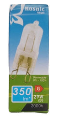 10x KOSNIC G9 29w=40w (28W Upgrade) Halogen DIMMABLE bulbs Capsule Watt fused UK
