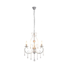Gallardos Minimal Chandelier Ceiling Light with Crystal Beads