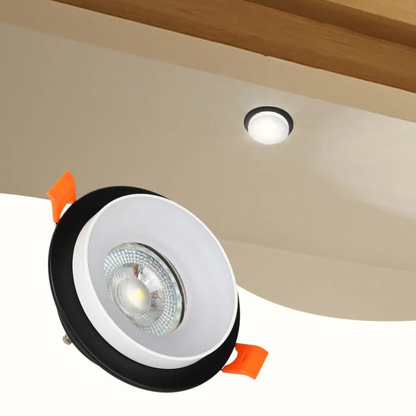 Glare Guard Fixed Recessed GU10 Downlight