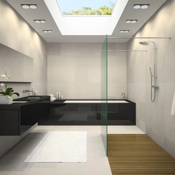 Glare Guard Fixed Recessed GU10 Downlight