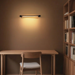 Gold Crisscross Wall Light – 390mm Width, Integrated 4.5W LED, 3000K Warm White