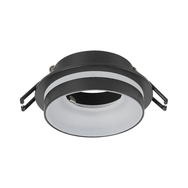 GU10 Recessed Aluminium Downlight - Dual-Tone Acrylic with Colour Matched Trim