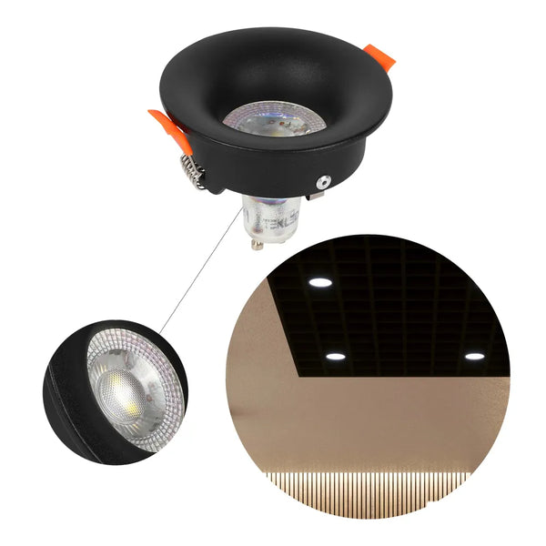 Halo Low-Glare Fixed Recessed GU10 Downlight