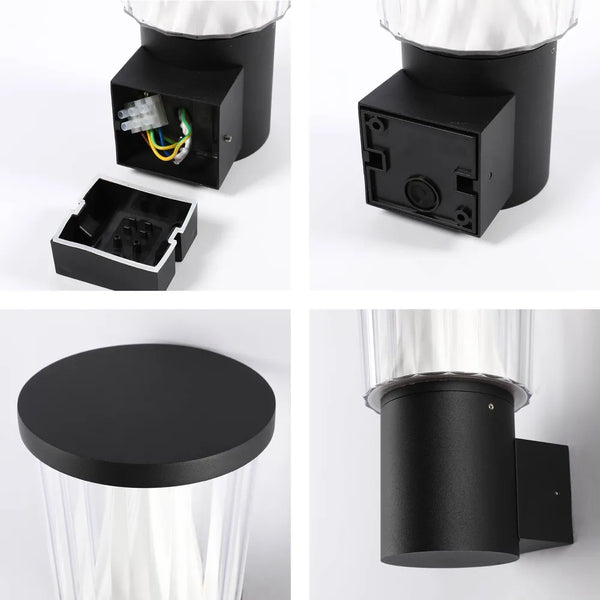 HaloGlow LED Wall Lantern – Warm White 12W