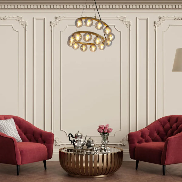 Helix Glow Pendant Chandelier