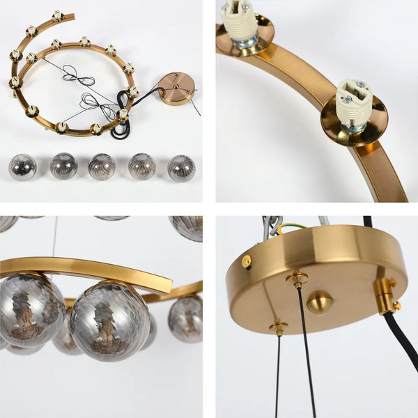 Helix Glow Pendant Chandelier