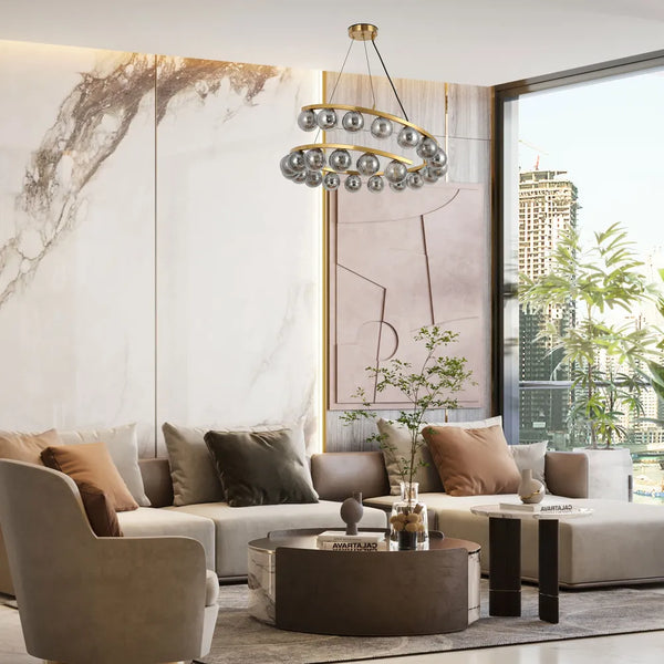 Helix Glow Pendant Chandelier