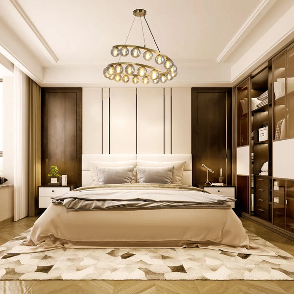 Helix Glow Pendant Chandelier