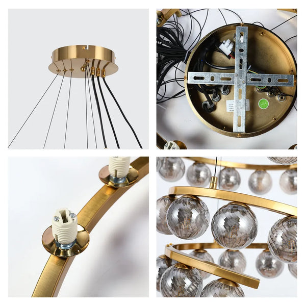Helix Glow Pendant Chandelier