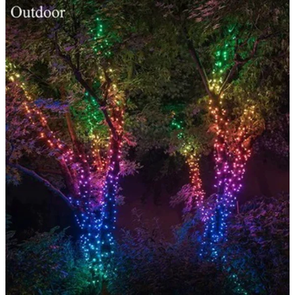 Aries RGB Micro-LED String Fairy Light with Power Adaptor & Remote Control