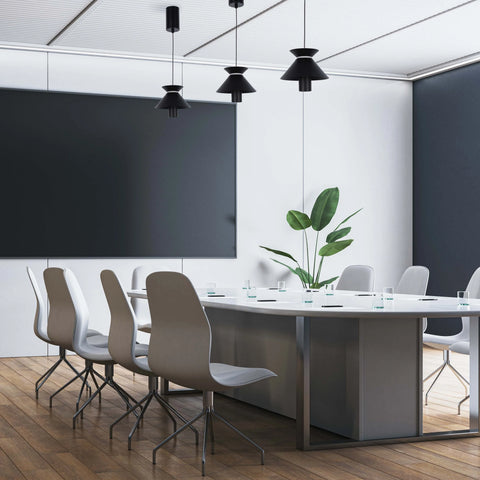 Hourglass Pendant Light - 7W LED, 4000K Cool White, IP20