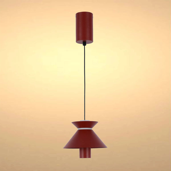 Hourglass Pendant Light - 7W LED, 4000K Cool White, IP20