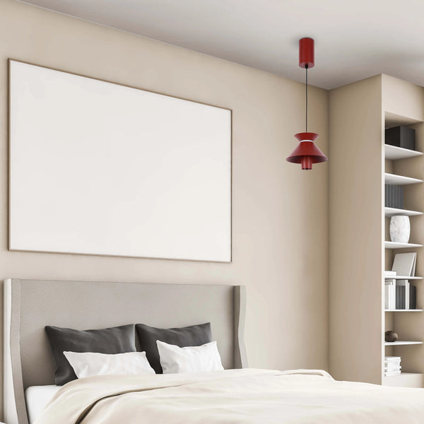 Hourglass Pendant Light - 7W LED, 4000K Cool White, IP20