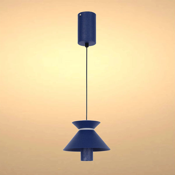Hourglass Pendant Light - 7W LED, 4000K Cool White, IP20