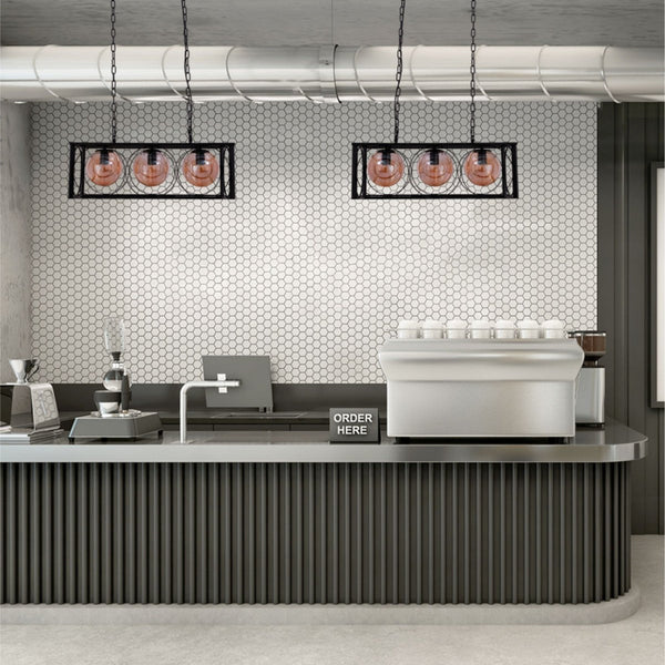 Black Cuboid Metal Amber Globe Glass Island Chandelier Ceiling Light 3xE27