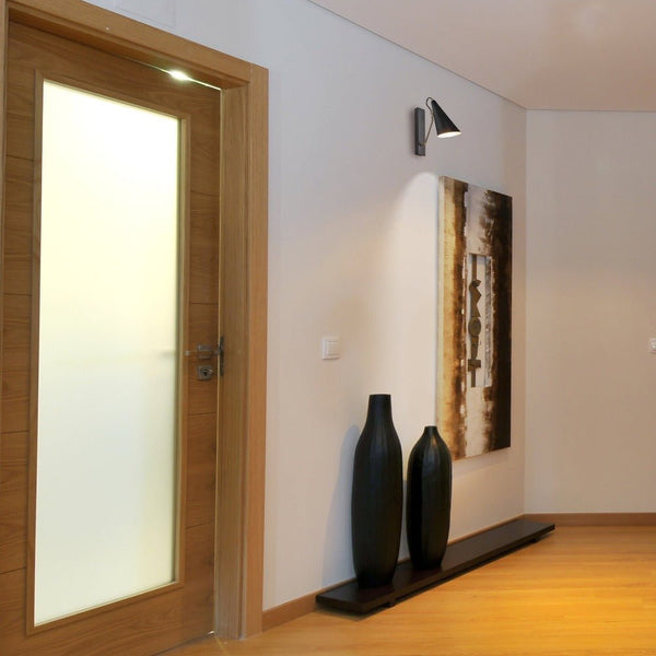Metal Cone Wall Light E27 Fitting