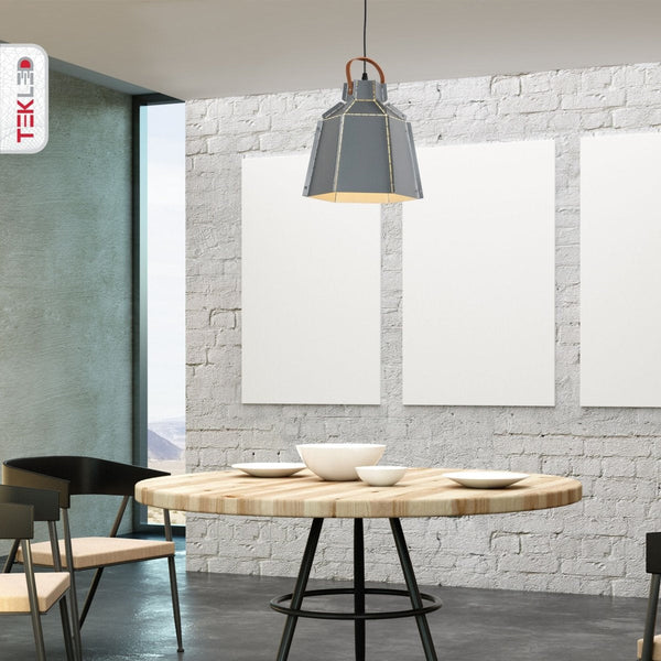 Esagono Mini Metal Pendant Ceiling Light E27 D285 mm