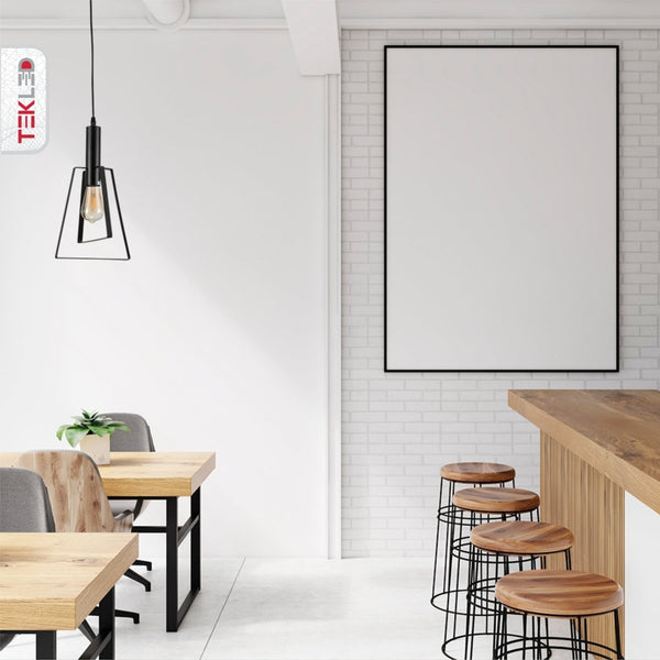 Nordic Black Cage Pendant Ceiling Light E27