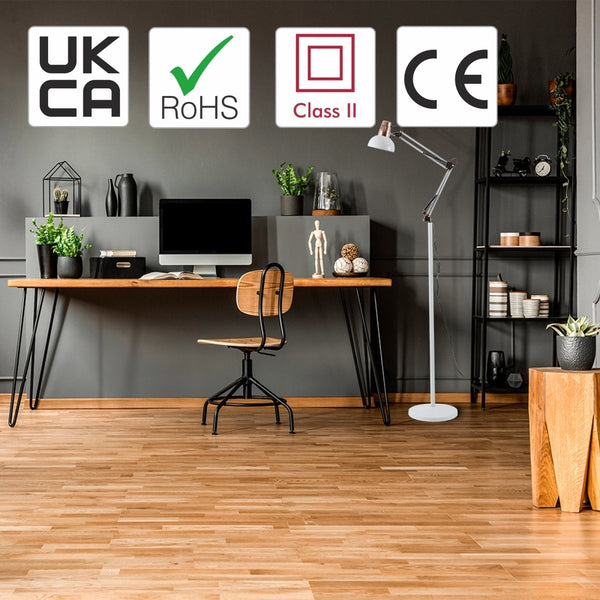 Swing Arm Architect Model Floor Lamp E27