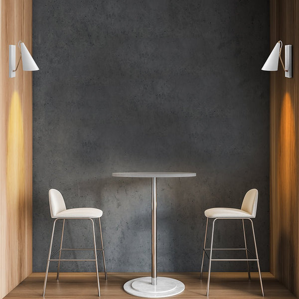 Metal Cone Wall Light E27 Fitting