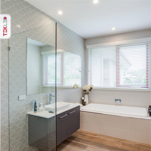 Round or Rectangle White Diecast Aluminium Fixed Downlight GU10 Fitting