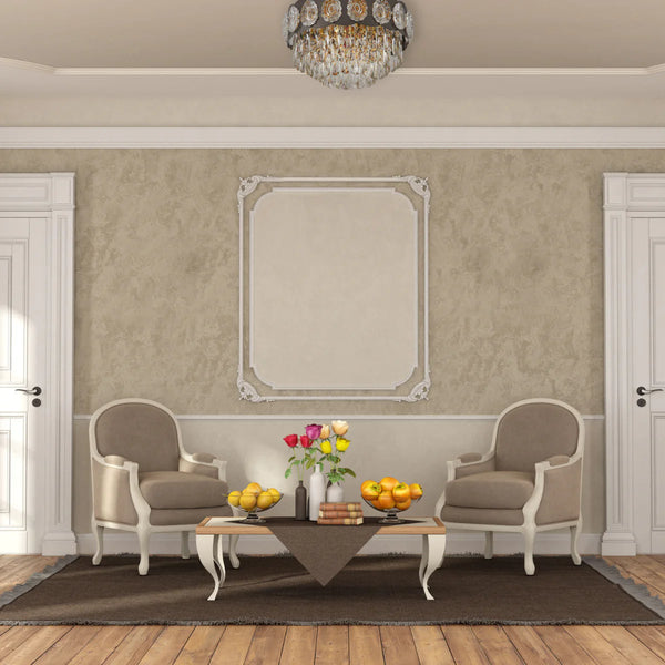 Luxury Clear Crystal Flush Modern Ceiling Chandelier Light Gold