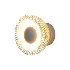 Industrial Chic Halo Wall Sconce Light