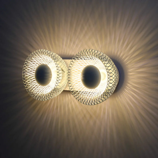 Industrial Chic Halo Wall Sconce Light