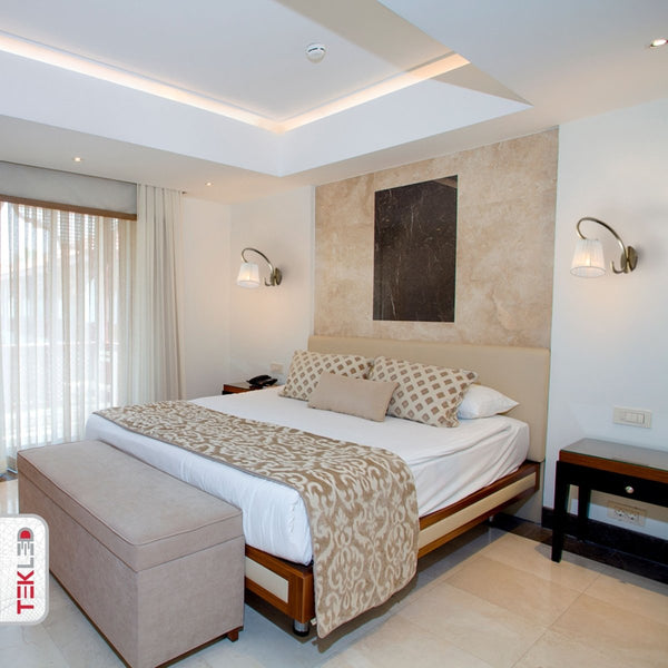 Antique Brass Metal Body Rice White(off white) Fabric Shade Lantern Vintage Traditional Retro Wall Light E27 Fitting